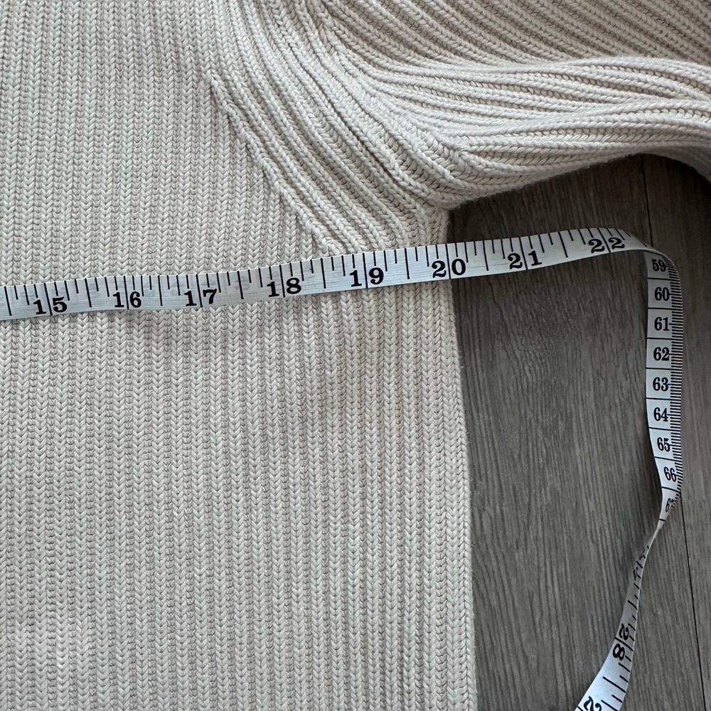 GAP shaker stitch woman’s Large cotton cardigan sweater - Picture 4 of 6
